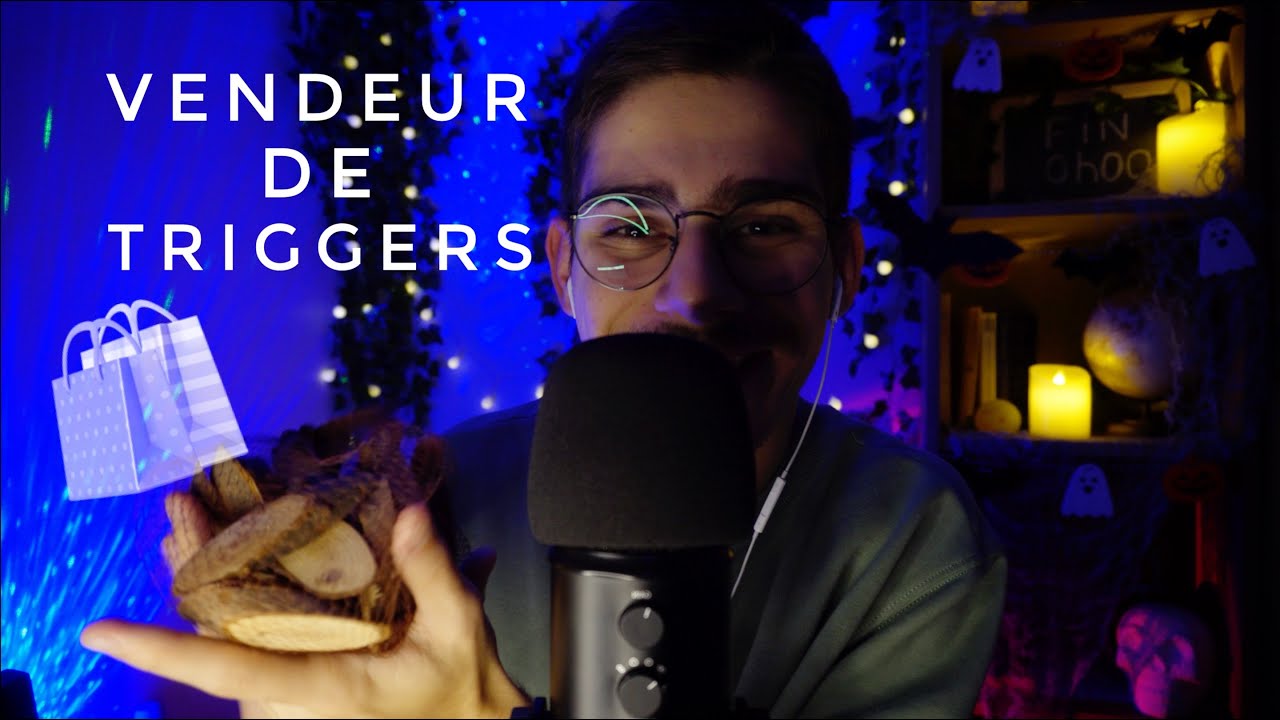 ASMR 🛍 Vendeur de triggers dingues ! (Roleplay)
