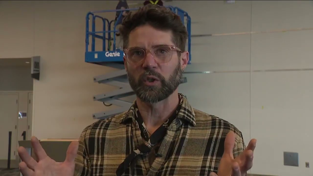 Giant art piece completes install at OKC Convention Center