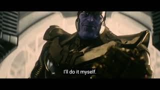 Darkseid: Prepare The Armada, We Will Use The Old Ways Vs. Thanos: Fine I'll Do It Myself