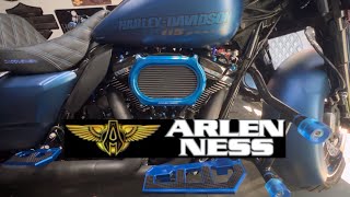 Arlen Ness Stage 2 Oval Air Cleaner Install #arlenness - YouTube