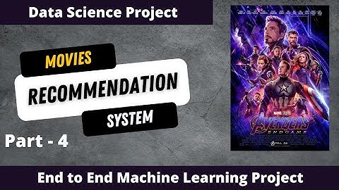 Movie Recommender System Project | Content Based Recommender System with Heroku Deployment | codejay
