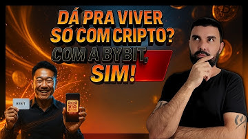 Bybit: Pague com cripto no mercado, padaria e onde quiser! Suas criptos valem dinheiro real!
