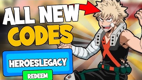 ALL *9* HEROES LEGACY CODES! (May 2021) | ROBLOX Codes *SECRET/WORKING*
