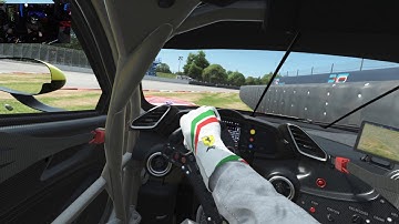 rFactor 2 using Oculus Rift s and Thrustmaster TX @ PIR having fun with AI