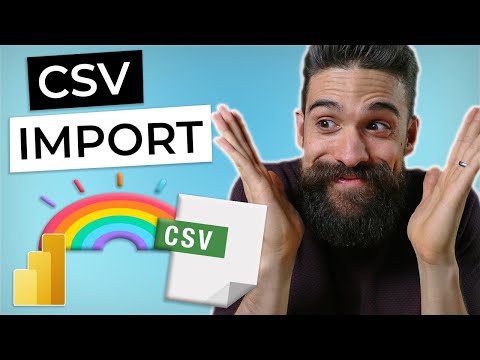 Import from CSV in Power BI | Fixing missing decimals and columns