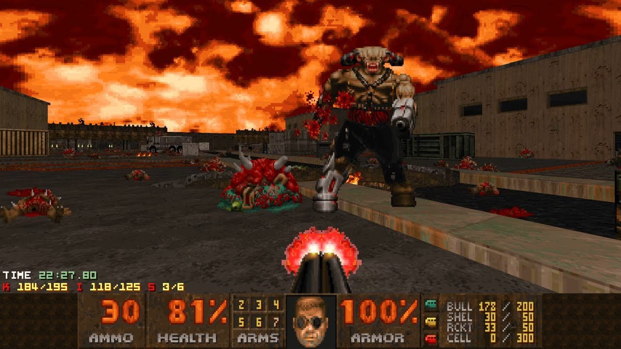 Doom 2 - DBP68: Outposts Of The Wasteland (Map 9: 3AB0D): UV-Fast 100% ...