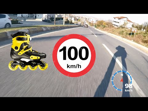 PATEN İLE 100 KM/H HIZDA ARABA SOLLAMAK