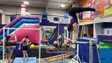 Xcel Golds Do Cast Handstands (Crazy Long Hold!)