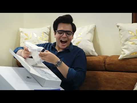 Unboxing PS5....🤩❤️ #shorts #rajanadkatshorts #rajanadkat