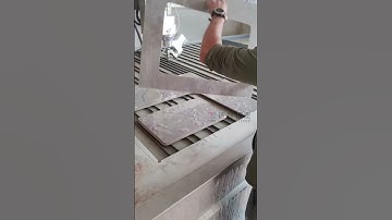 CNC Water Jet Quartz Countertop Slab Making