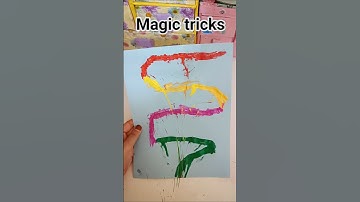New Colorful Trick idea Colorfull magic tricks #ytshorts #shorts #magic #craft #diy #art #colorfull