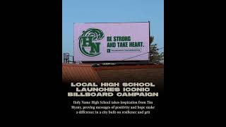 Northeast Ohio High School launches iconic billboard campaign 👀