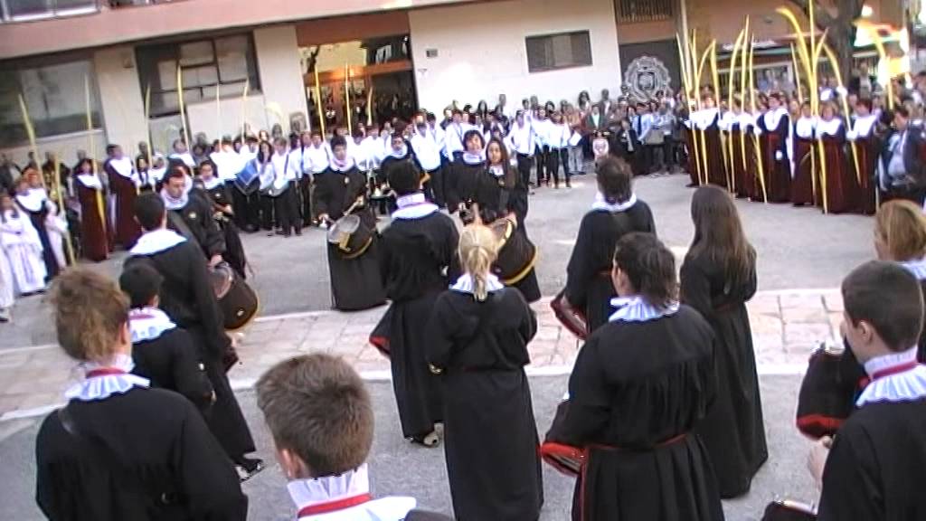 Setmana Santa de Tarragona 2014 - Banda de Gremi de Pagesos diumenge de Rams
