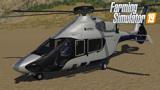HELICOPTER Airbus H160 - Farming Simulator 2019 [FS19 LS19 Vehicle Mod] #gaming #games #helicopter