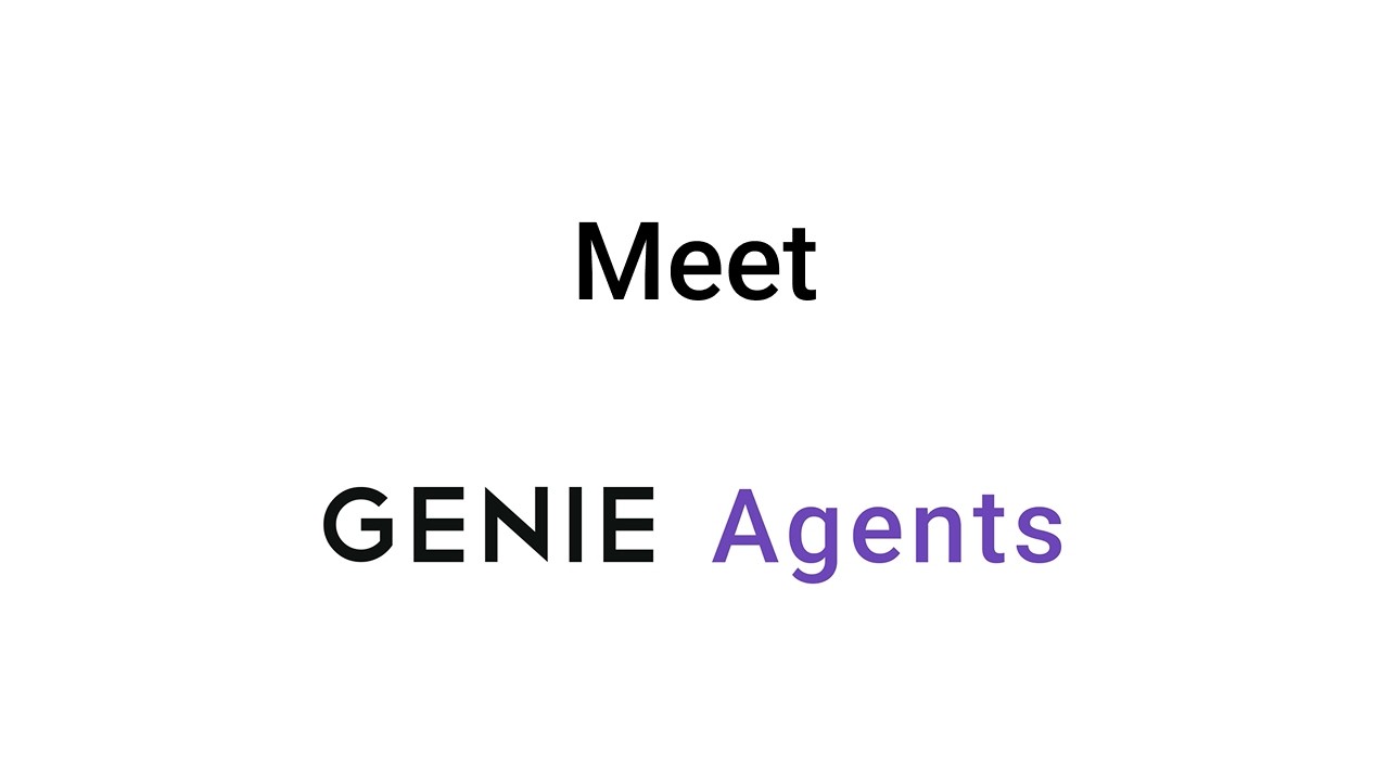 Meet Genie AI Agents 🚀