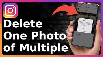 How To Delete One Picture From Multiple Pictures On Instagram Post