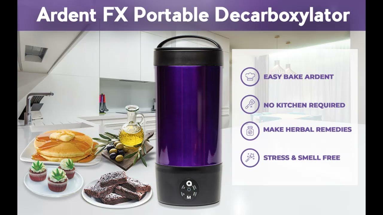 Ardent FX Decarboxylator 110V - 3 in 1 Portable Decarboxylating Machine