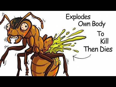 Why It Sucks To Be Born As a Malaysian Exploding Ant