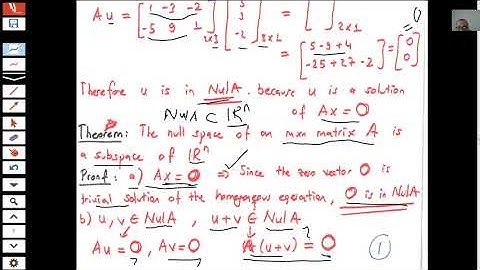 Linear Algebra Section 4.2 (first part)