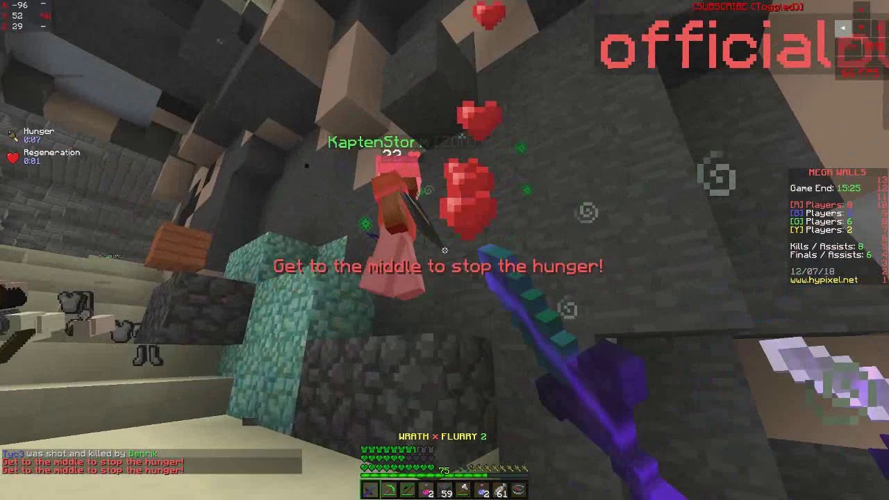 CRAZY HEROBRINE DRAW WIN - Mega Walls