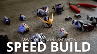 MGSD BARBATOS | Speed Build | ASMR Unbox \u0026 Build