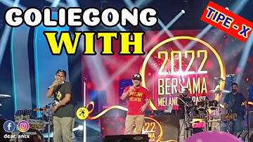 Goliegong With Tipe X band On the Way TVRI | Jangan Miskin | Hands up Rapper