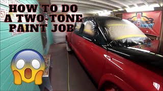 HOW TO DO A TWO TONE PAINT JOB screenshot 4