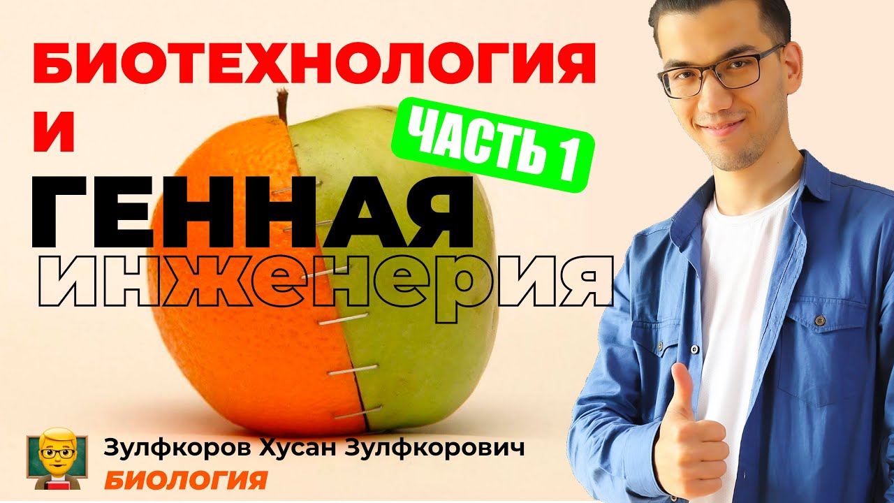 Биотехнология и генная инженерия. Часть 1. - YouTube