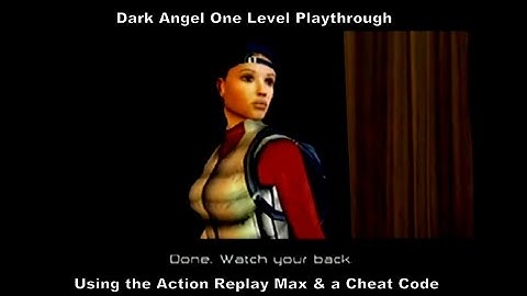 Dark Angel One Level Playthrough using the Ps2 Action Replay Max & a Cheat Code :D #Playstation #Ps2