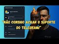 BOT DE SUPORTE DO TELEGRAM PARA RESOLVER QUALQUER PROBLEMA