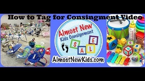 How to Label Items for Kids Consignment Sales | Almost New Kids Consignment