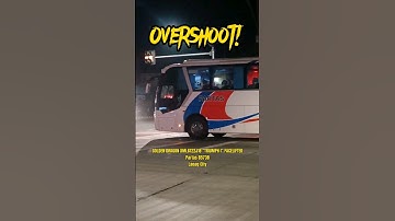 SPOTTED: Partas Bus Trying to Beat the Red Light #shorts #bus #shortvideo #viral #busspotting