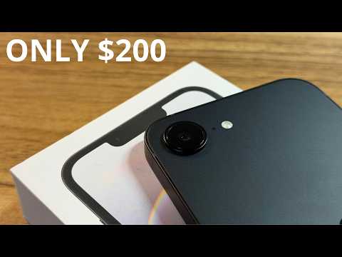 $220 BRAND NEW iPhone 16e Unboxing in 2026 - Why so Cheap?