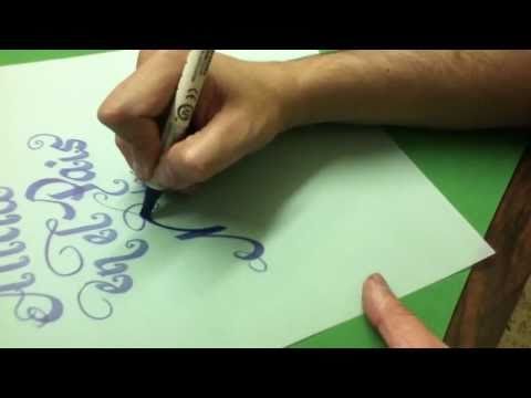 caligrafia el caligrafo - calligraphy