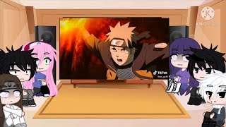 NARUTO'S FRIENDS_ AND FAMILY REACT TO SASUKE X SAKURA_ SLIGHT SASUSAKU  GACHACLUB GACHA FULL_HD👇 