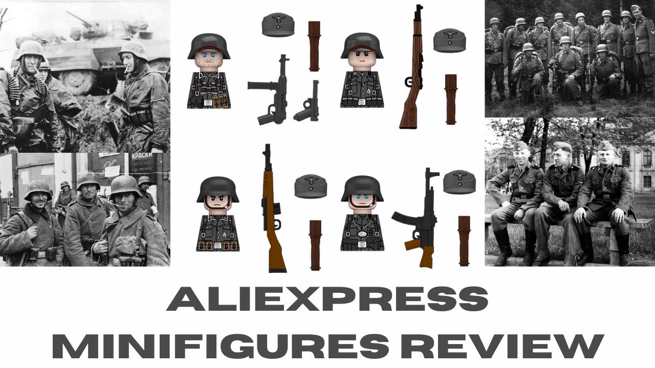 Lego Aliexpress German WW2 soldiers- review