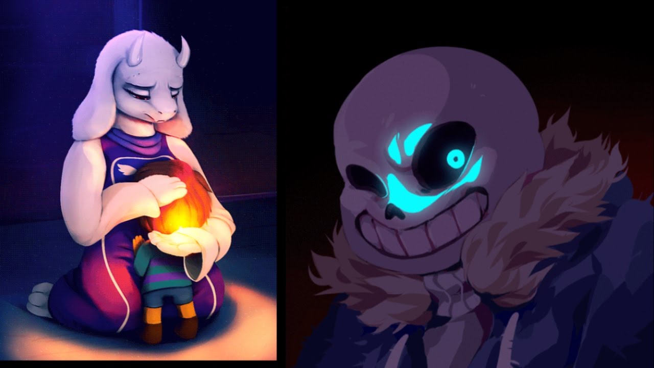 Sans & toriel undertale megalovania cover