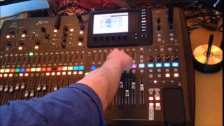 Behringer X32 DCA Channel Setup