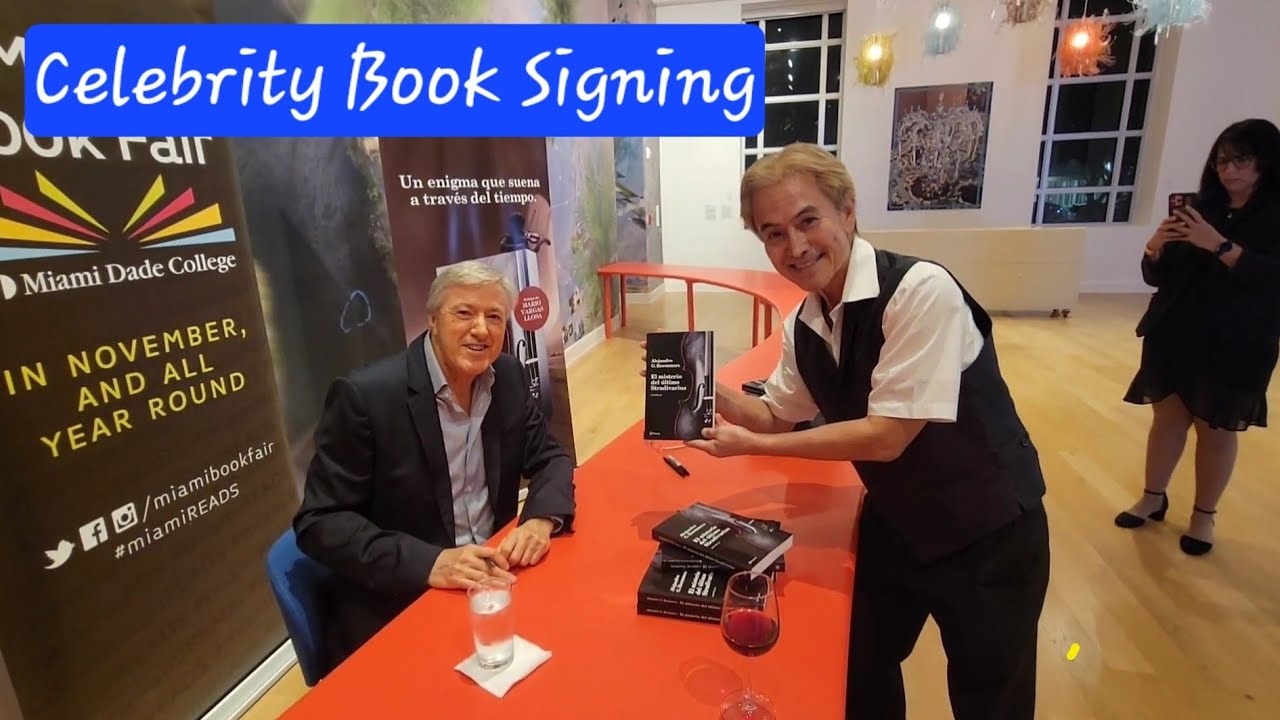 Автограф-сессия знаменитостей в музее! 