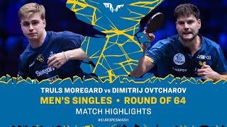 Truls Moregard vs Dimitrij Ovtcharov | MS R64 | #EuropeSmash 2026