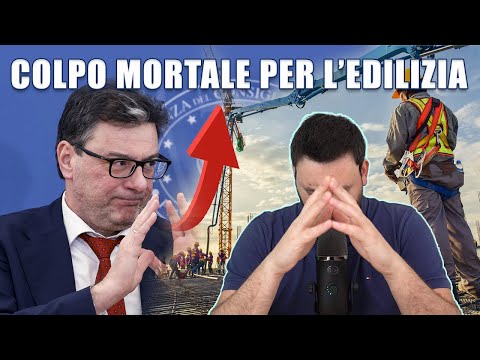 Un colpo mortale per l'edilizia: il Governo cancella la cessione dei crediti del Superbonus