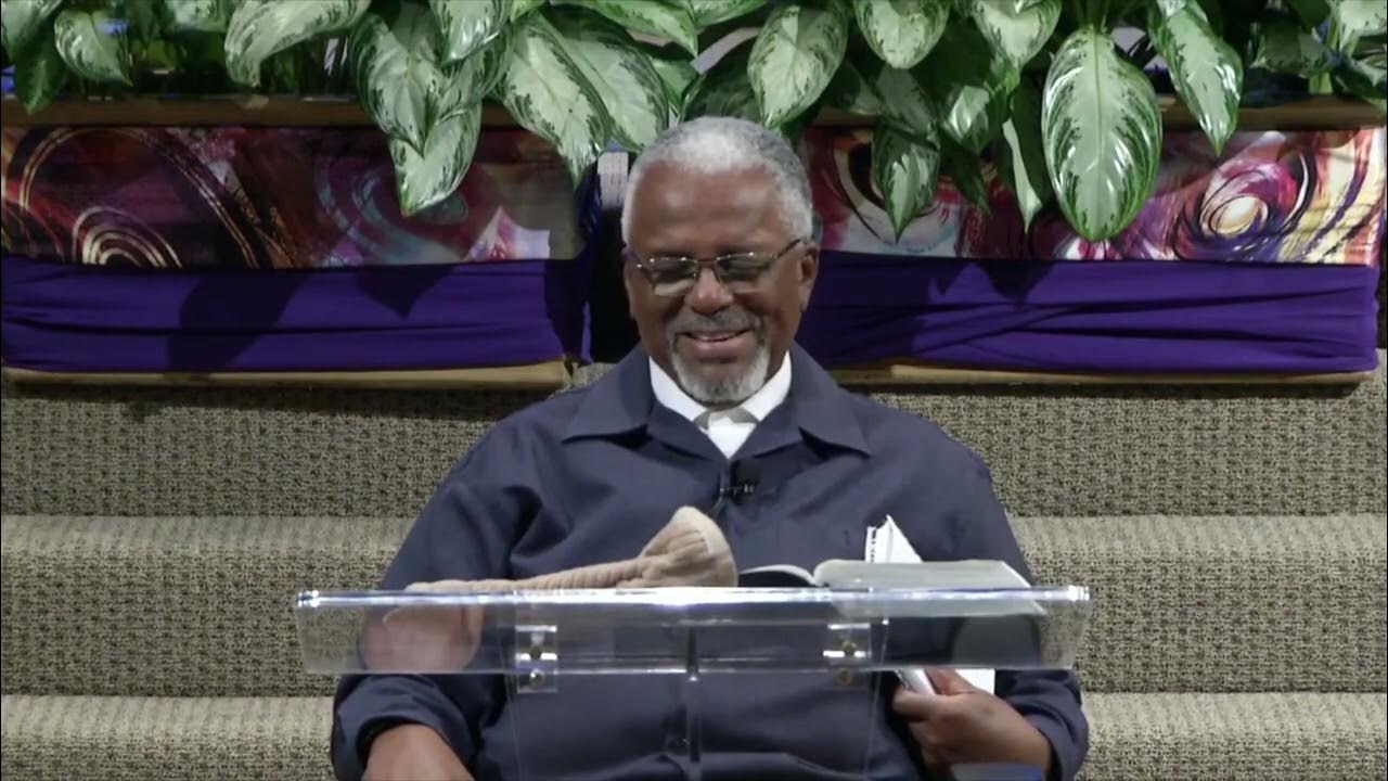 Saturday morning bible study with bishop ronald c hill 11 04 youtube