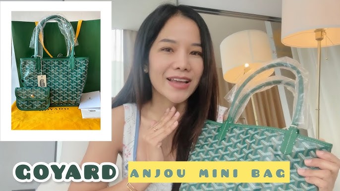 ITEM 11 - Goyard Anjou Mini Tote Tan - THE PURSE AFFAIR