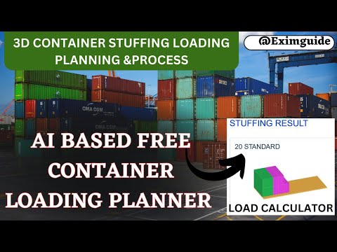 Container Stuffing Planning | Online Container Loading & Stuffing Calculator | Sea Rates tools