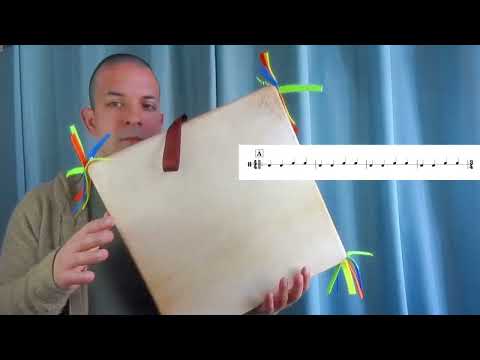 Adufe: tutorial alternando os ritmos tradicionais