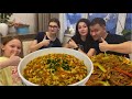 ОМЛЕТ на ПАРУ с Тофу по-Китайски + Фунчоза с Мясом и Сельдереем (Китайская кухня)