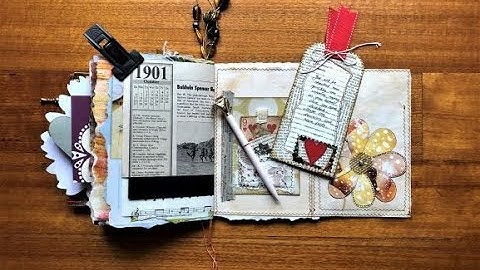 Junk Journal with Me | How I use my Junk Journal | What is a Junk Journal?