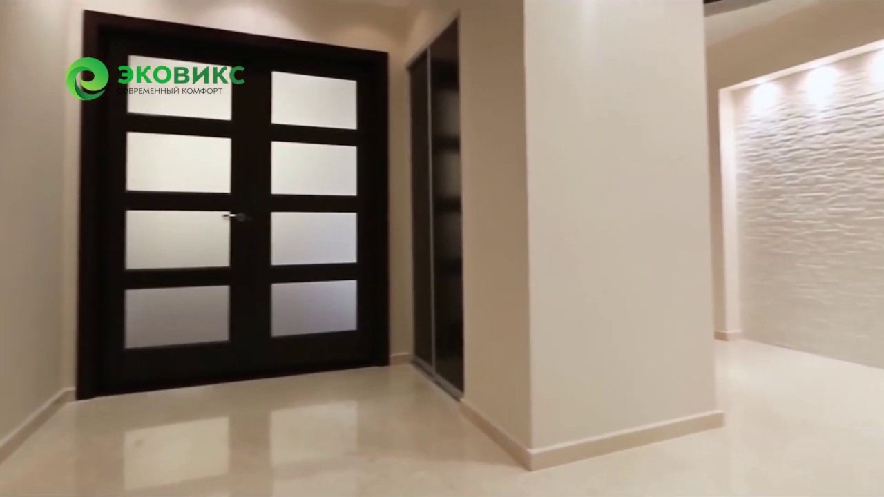 Дизайнерский ремонт 4 комнатной квартиры в Москве - YouTube