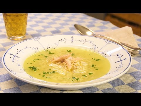 Video: Hühnersuppe Mit Reis Und Nüssen