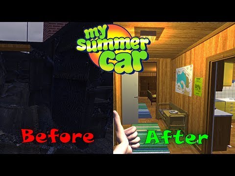 how-to-fix-burnt-down-house-in-my-summer-car!!!